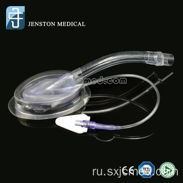 Многоразовая силиконовая гортанная маска CE / ISO для дыхательных путей